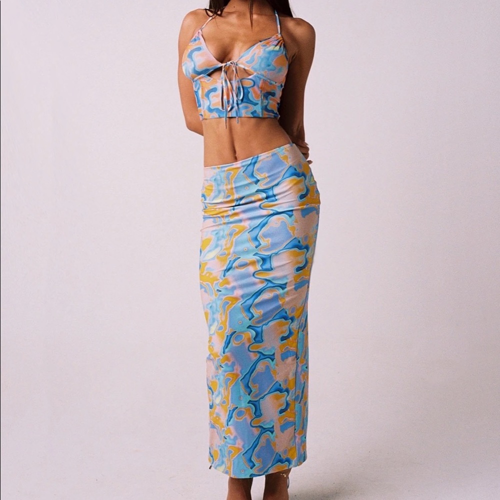 Tiger Mist Carta Maxi Skirt Set